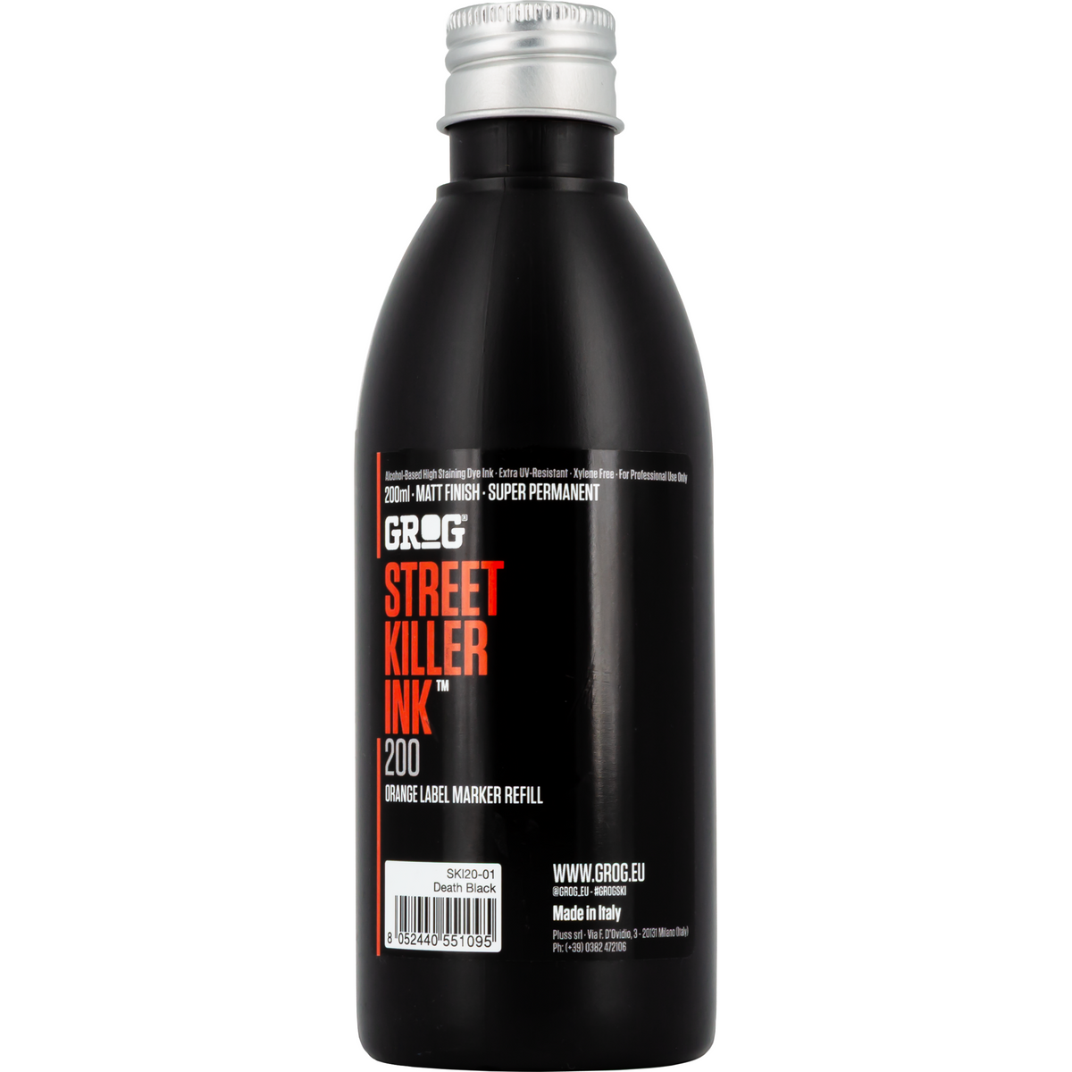 Grog Street Killer Ink 200. Best Graffiti Ink, Hard-to-Buff