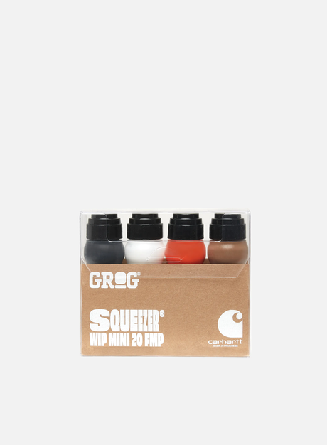 Grog Carhartt WIP x Grog Mini 20 Squeezer Set, Multicolor. (Squeeze Marker)