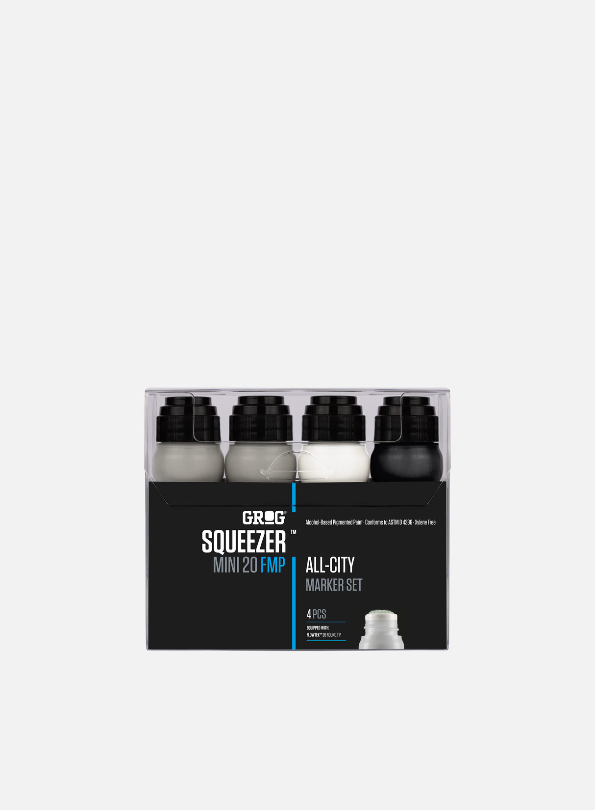 Grog Squeezer Mini 20 FMP All-City Set 4 Pcs