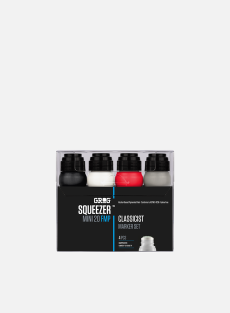 Grog Squeezer Mini 20 FMP Classicist Set 4 Pcs. (Squeeze Marker)