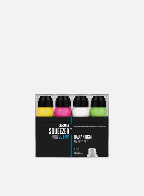 Grog Squeezer Mini 20 FMP Radiantism Set 4 Pcs. (Squeeze Marker)