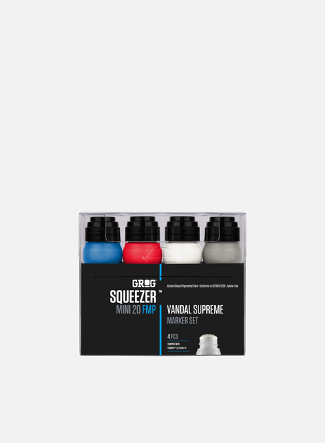 Grog Squeezer Mini 20 FMP Vandal Supreme Set 4 Pcs. (Squeeze Marker)