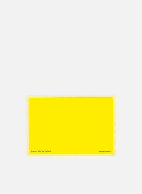 Spectrum Solid Yellow Stickers 100 pcs. (Accessori Graffiti)