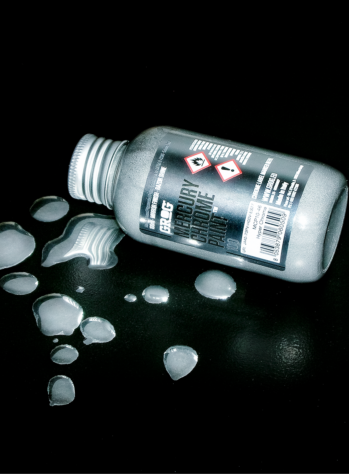 Grog Mercury Chrome Paint 100