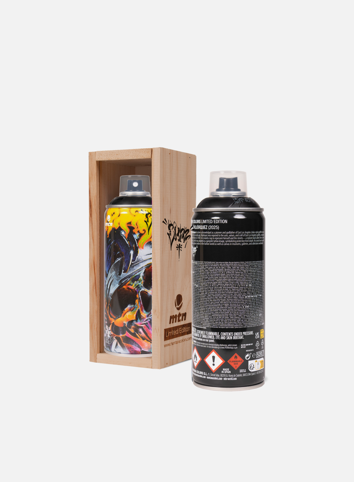 Montana MTN 94 Ltd Ed by Chaz, Matt Black