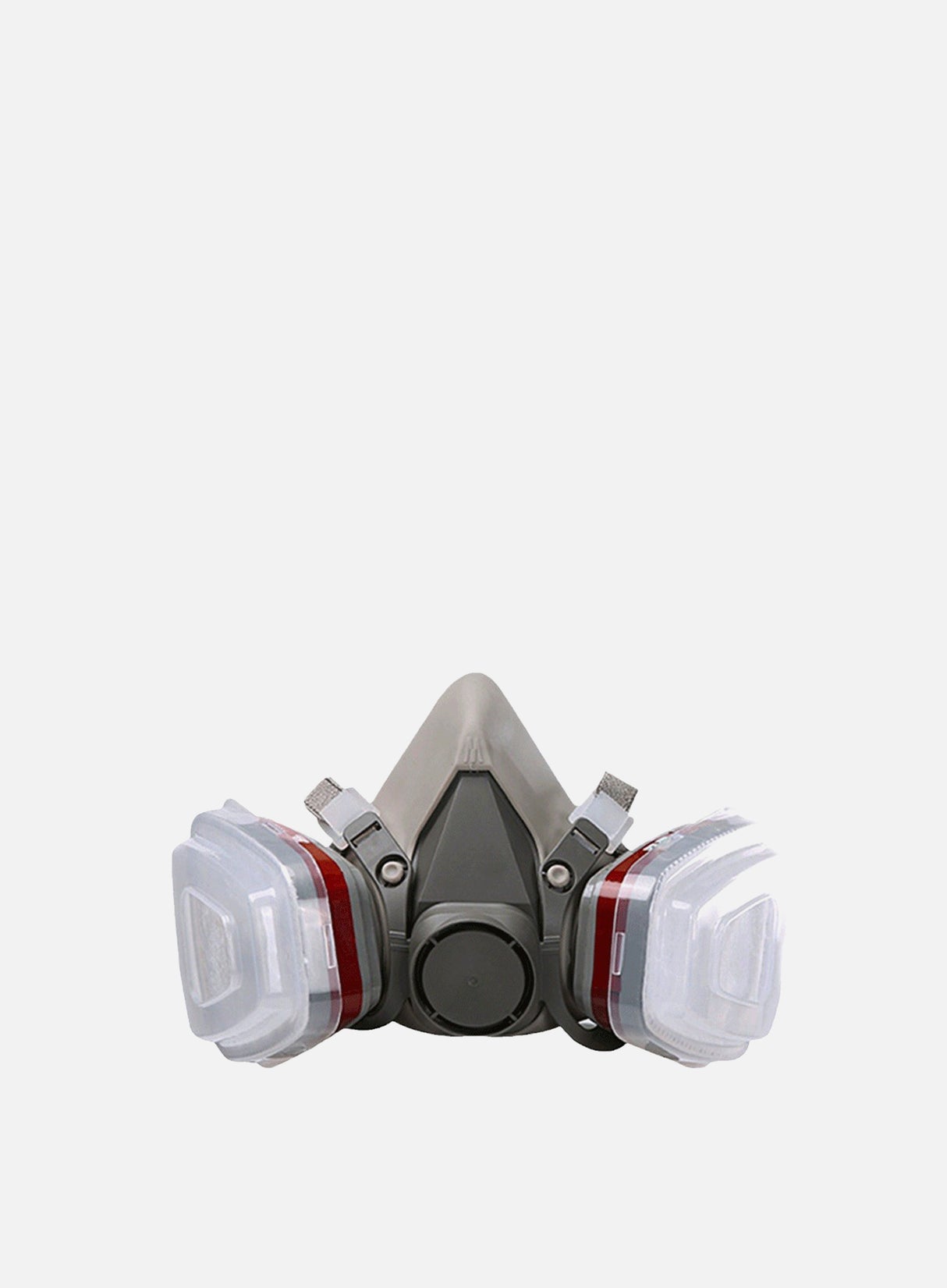 Respirator mask on a white background