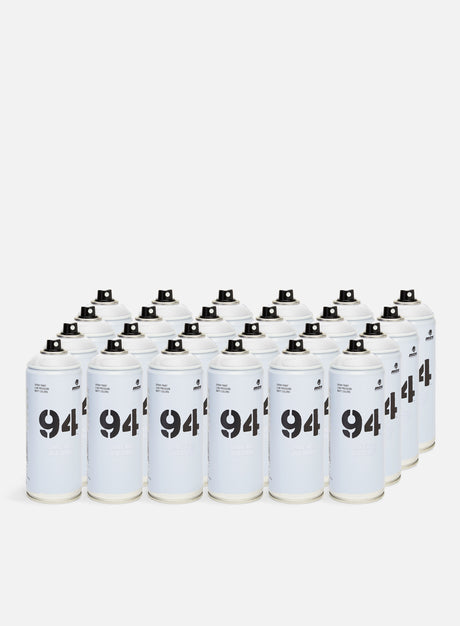 Montana 94 400 ml White 24 Pack. (Graffiti Pack in Offerta. Risparmia con i Kit)