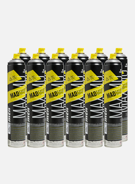 Montana Mad Maxxx 750 ml Chrome 12 Pack. (Spray Graffiti)