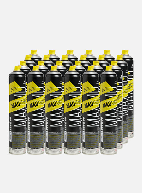 Montana Mad Maxxx 750 ml Chrome 24 Pack. (Spray Graffiti)