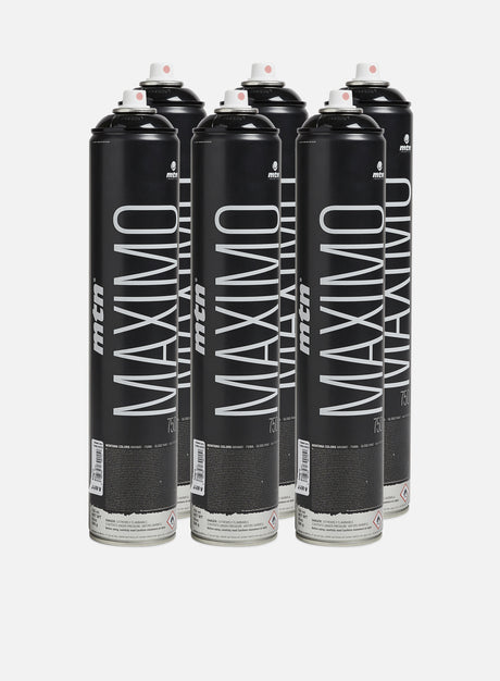 Montana Maximo 750 ml Black 6 Pack. (6-Pack Graffiti)