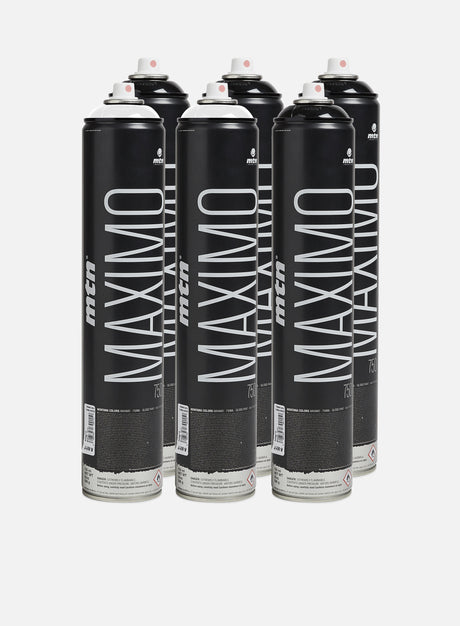 Montana Maximo 750 ml Black & White 6 Pack. (6-Pack Graffiti)