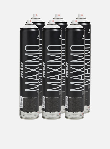 Montana Maximo 750 ml White 6 Pack. (6-Pack Graffiti)