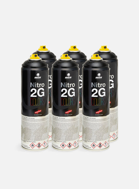 Montana Nitro 2G Colors 500 ml 6 Pack. (Graffiti Pack in Offerta. Risparmia con i Kit)