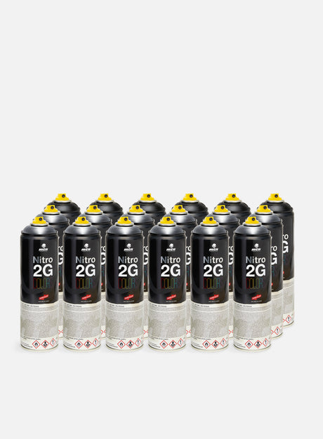 Montana Nitro 2G Colors 500 ml Bombing 18 Pack. (Spray Graffiti)