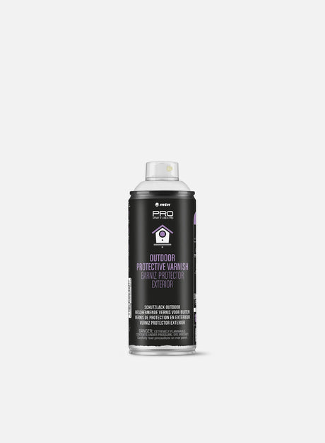 Montana PRO Outdoor Protective Varnish 400 ml. (400 ml Graffiti Spray Cans)