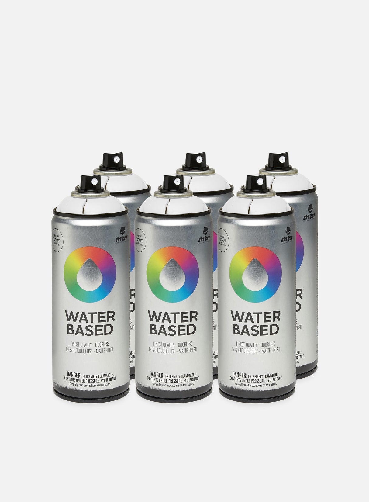 Montana Water Based 400 ml White 6 Pack