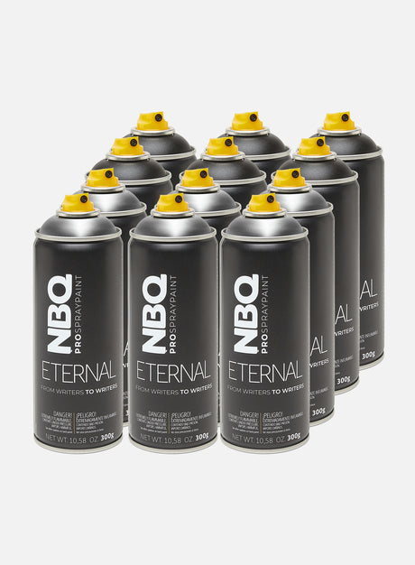 NBQ Eternal 400 ml Bombing 12 Pack. (Spray NBQ)