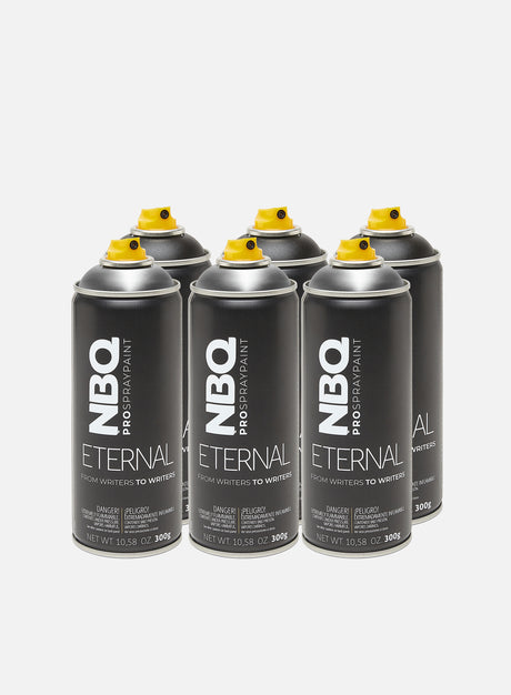 NBQ Eternal 400 ml Bombing 6 Pack. (Spray NBQ)