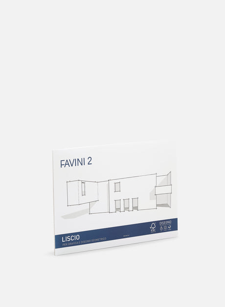 Favini 2 Blocco 33x48 110 gr. (Favini 4 Cartangoli 24x33 220 gr)