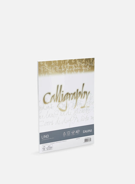 Favini Lino Calligraphy A4 120 gr. (Favini 4 Cartangoli 24x33 220 gr)