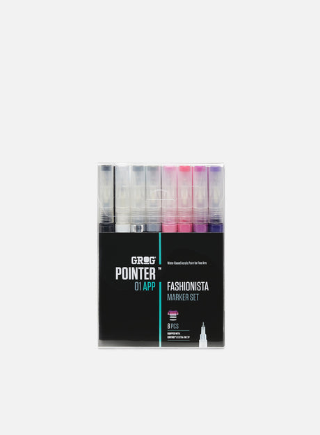 Grog Pointer 01 APP Fashionista Set 8 pz. (Fineliner)