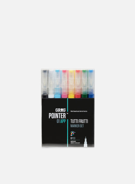Grog Pointer 01 APP Tutti Frutti Set 8 pz. (Fineliner)