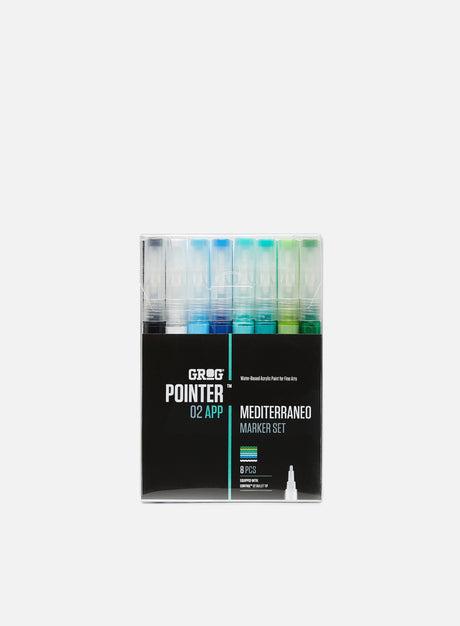 Grog Pointer 02 APP Mediterraneo Set 8 pz. (Set Marker Graffiti)