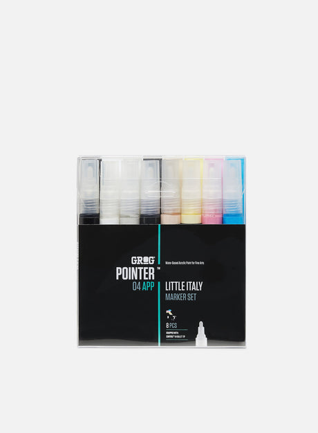 Grog Pointer 04 APP Little Italy Set 8 pz. (Marker Acrilici)