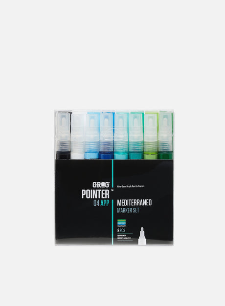 Grog Pointer 04 APP Mediterraneo Set 8 pz. (Set Marker Graffiti)