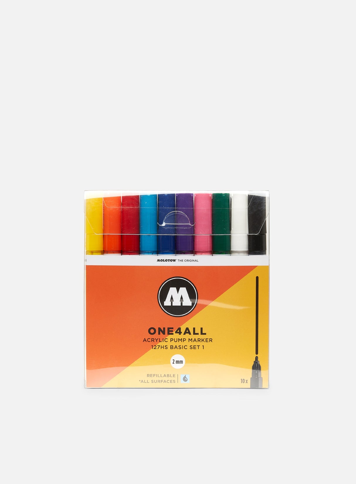 Molotow ONE4ALL 127 HS Basic Set I 10 pcs