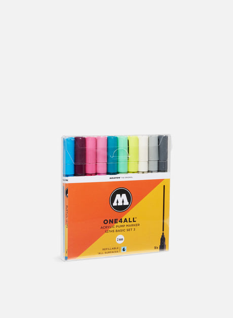 Molotow ONE4ALL 127 HS Basic Set III 10 pz. (Molotow One4All)