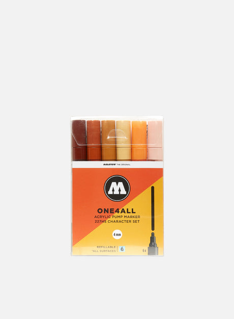 Molotow ONE4ALL 227 HS Character Set 6 pz. (Molotow One4All)
