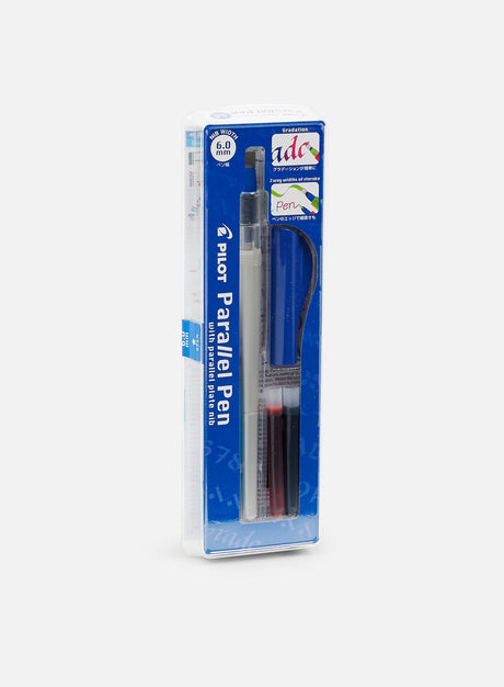 Pilot Parallel Pen 6.0. (Pilot Super Color Ink Broad)