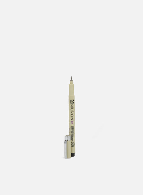 Sakura Pigma Micron 05. (Sakura Pigma Professional Brush MB)