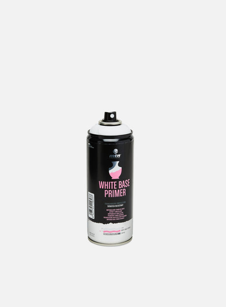 Montana PRO Matt White Base Primer 400 ml. (400 ml Graffiti Spray Cans)