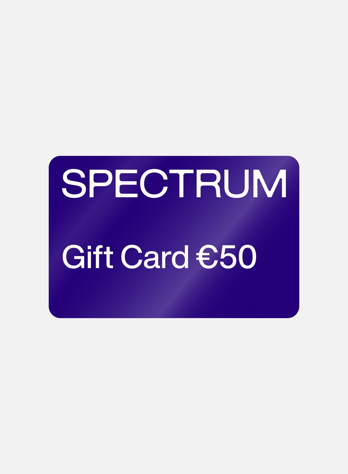 Spectrum Gift Card €50