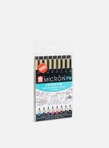 Sakura Pigma Micron PN Set 8 pz. (Fineliner)