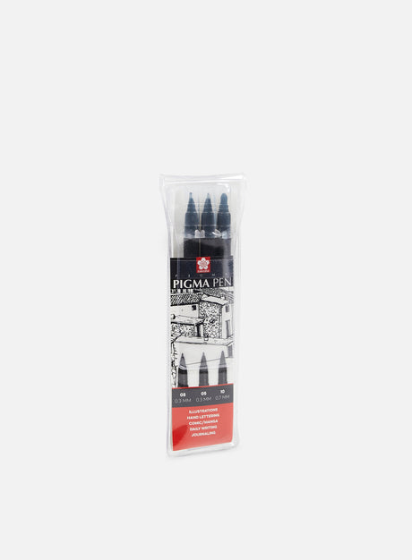 Sakura Pigma Pen Set 3 pz. (Fineliner)