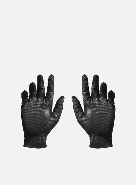 Spectrum Nitrile MaxGrip Black Gloves. (Accessori Graffiti)