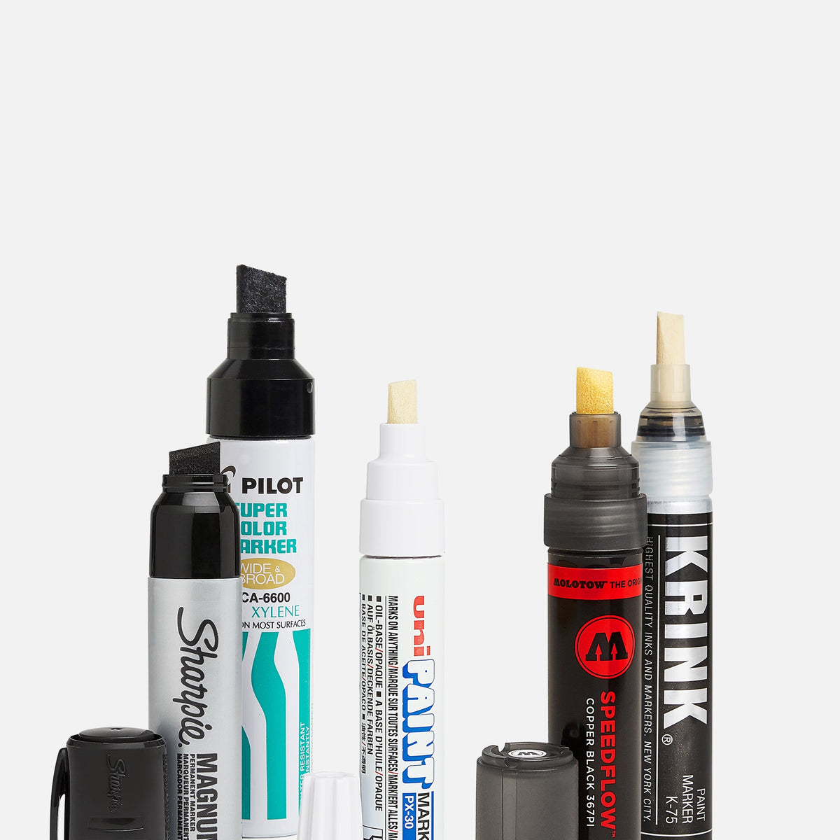 Chisel Tip Permanent Paint Markers for Graffiti