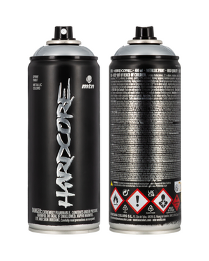 Montana Hardcore 400 ml Chrome Silver