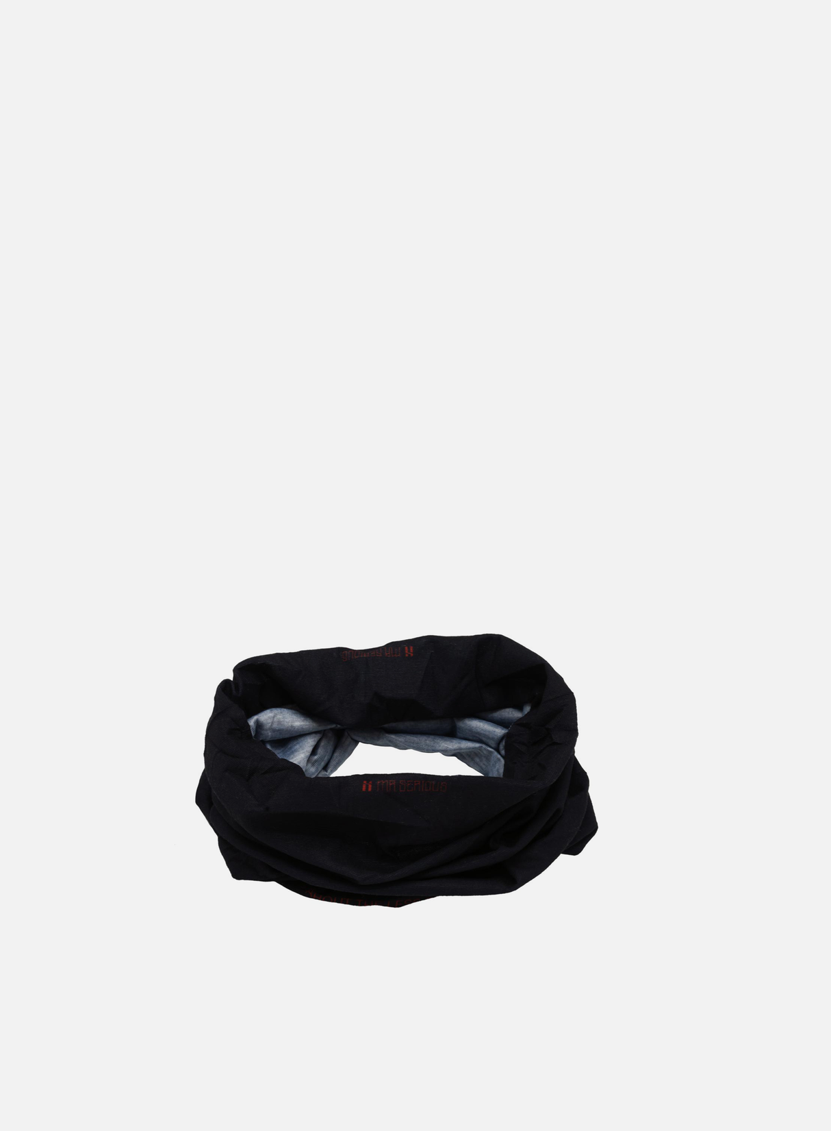 Mr Serious Tunnel Scarf, Black