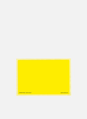 Spectrum Solid Yellow Stickers 100 pcs