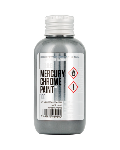 Grog Mercury Chrome Paint 100. (Marker Refills: Premium Ink &amp; Paint for Graffiti)