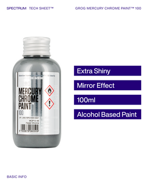 Grog Mercury Chrome Paint 100