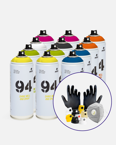 Montana MTN 94 Flash 12-Pack. (Graffiti Black Friday. Spray &amp; Marker a Prezzi Pazzi.)