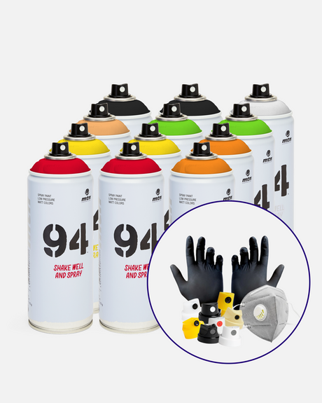 Montana MTN 94 Heat 12-Pack. (Graffiti Black Friday. Spray &amp; Marker a Prezzi Pazzi.)
