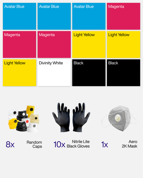 Montana MTN Hardcore CMYK 12-Pack