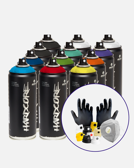 Montana MTN Hardcore Essential 12-Pack. (Graffiti Black Friday. Spray &amp; Marker a Prezzi Pazzi.)
