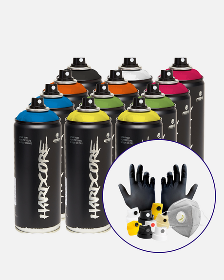 Montana MTN Hardcore Flash 12-Pack. (Graffiti Black Friday. Spray &amp; Marker a Prezzi Pazzi.)